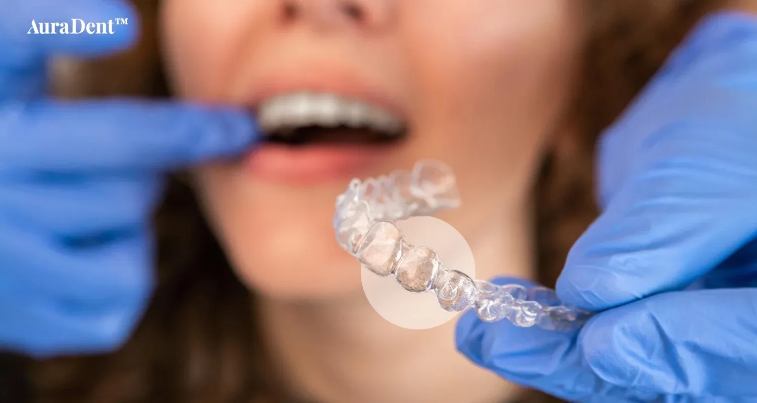 Invisalign clear, removable aligners